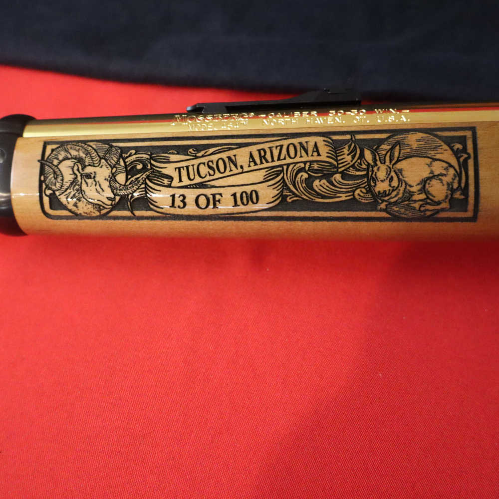 Mossberg 464 American Legacy Tucson Arizona Limited Edition 13 of 100 Gold -img-13