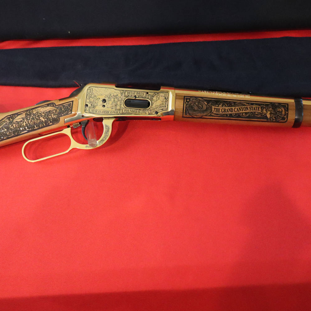 Mossberg 464 American Legacy Tucson Arizona Limited Edition 13 of 100 Gold -img-5