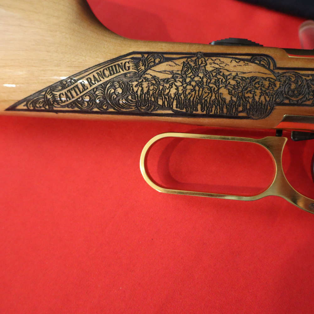 Mossberg 464 American Legacy Tucson Arizona Limited Edition 13 of 100 Gold -img-16