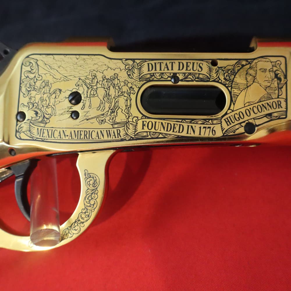Mossberg 464 American Legacy Tucson Arizona Limited Edition 13 of 100 Gold -img-17