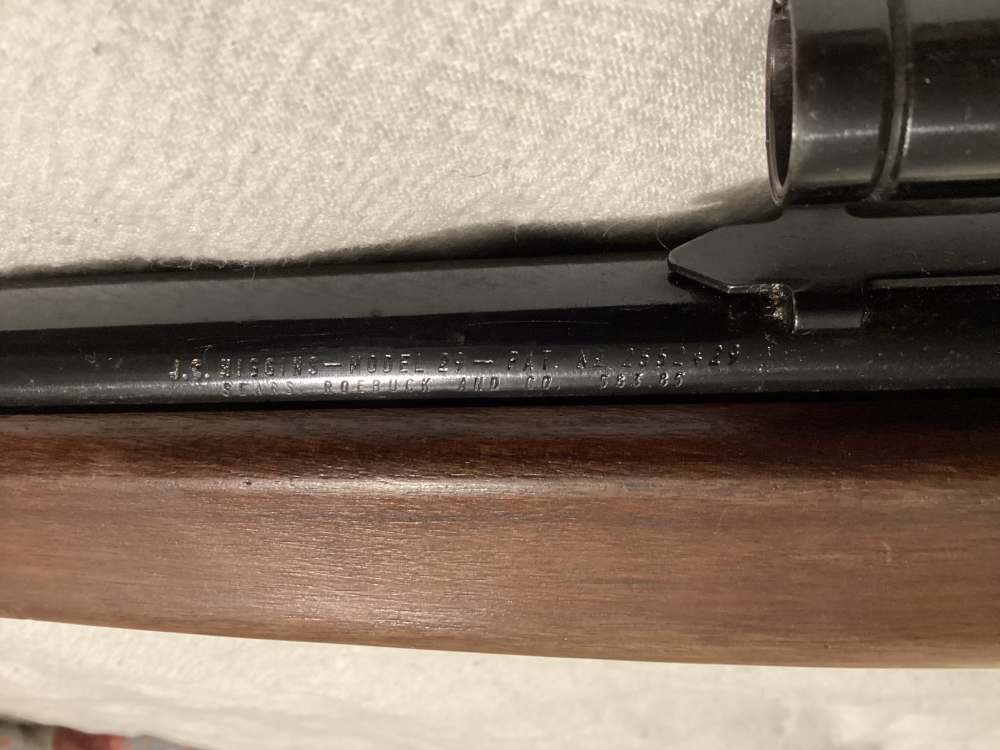 Vintage Sears JC Higgins Model 29 .22 Rifle-img-9
