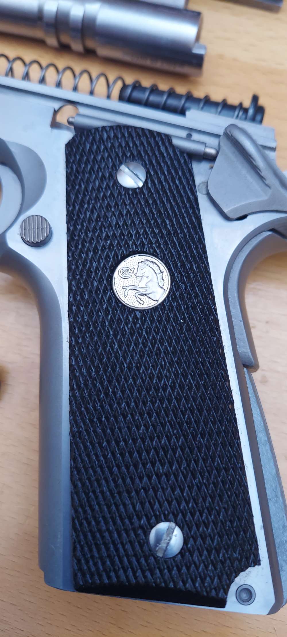 Colt MK IV Series 80 Stainless Government 1911 .45 ACP 5" - Mfg 1989-img-13