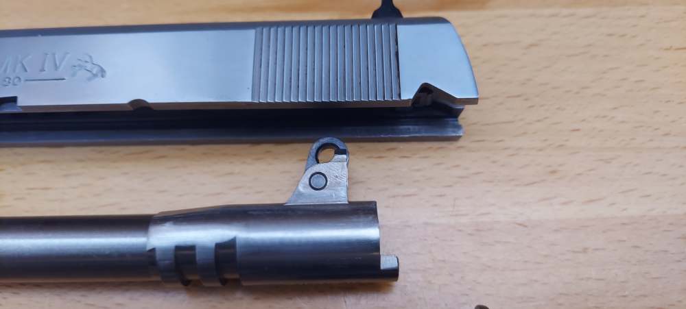 Colt MK IV Series 80 Stainless Government 1911 .45 ACP 5" - Mfg 1989-img-20