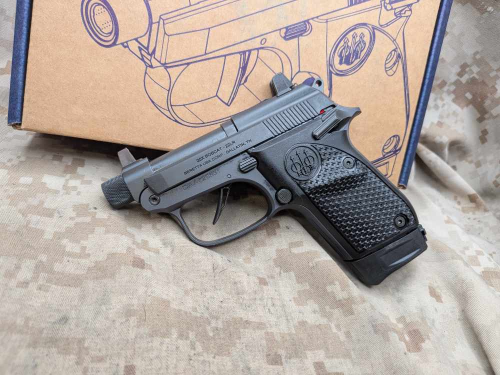 Beretta 20X Bobcat .22LR DA/SA NEW Threaded Barrel Do It Yourself-img-0