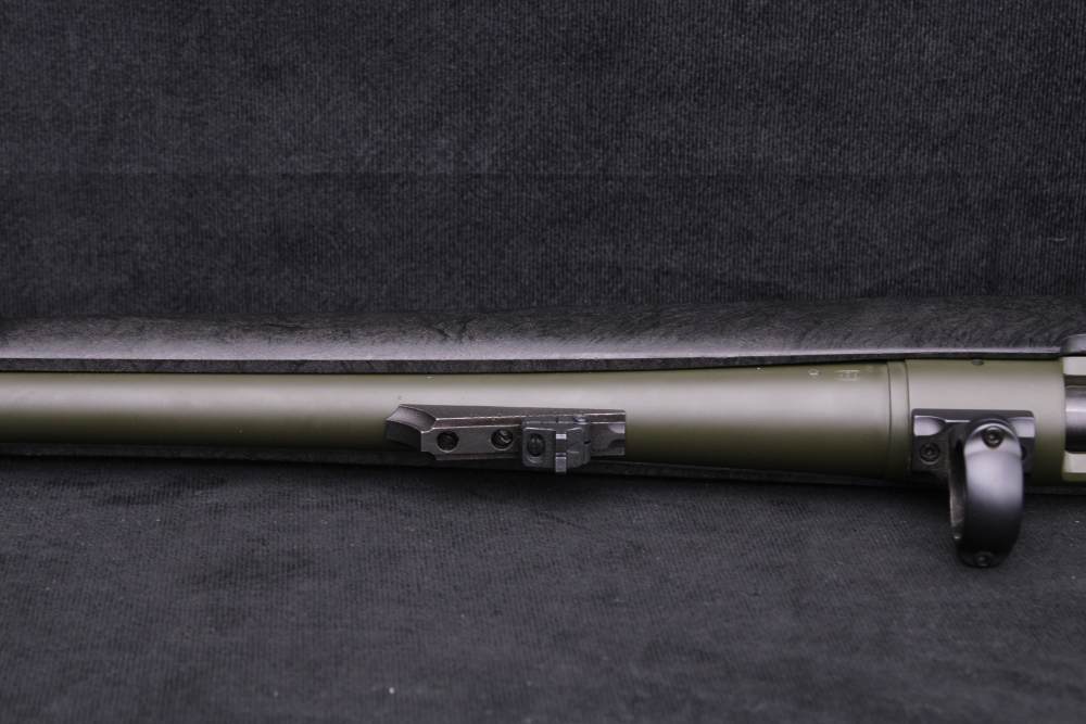 2008 Remington 700 7mm Rem Mag 24" BBL Express Sights Green Cerakote Finish-img-28