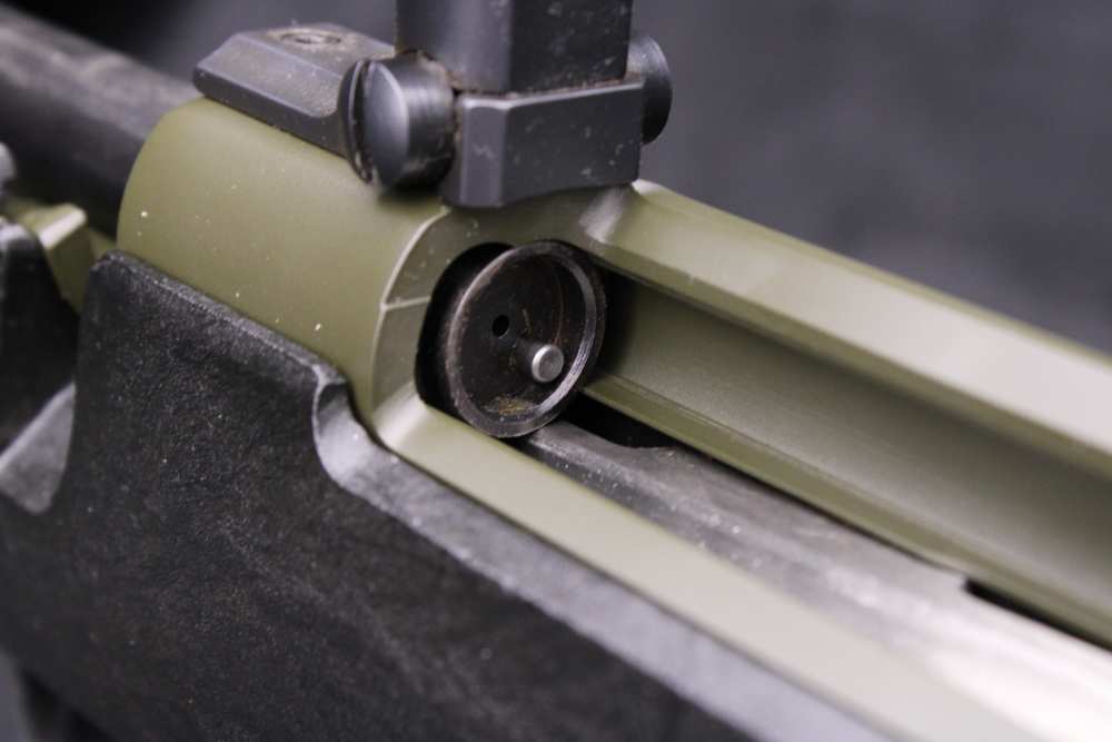 2008 Remington 700 7mm Rem Mag 24" BBL Express Sights Green Cerakote Finish-img-8