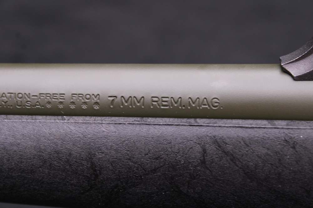 2008 Remington 700 7mm Rem Mag 24" BBL Express Sights Green Cerakote Finish-img-21