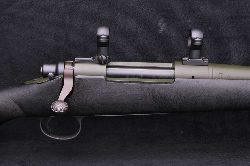 2008 Remington 700 7mm Rem Mag 24" BBL Express Sights Green Cerakote Finish-img-4