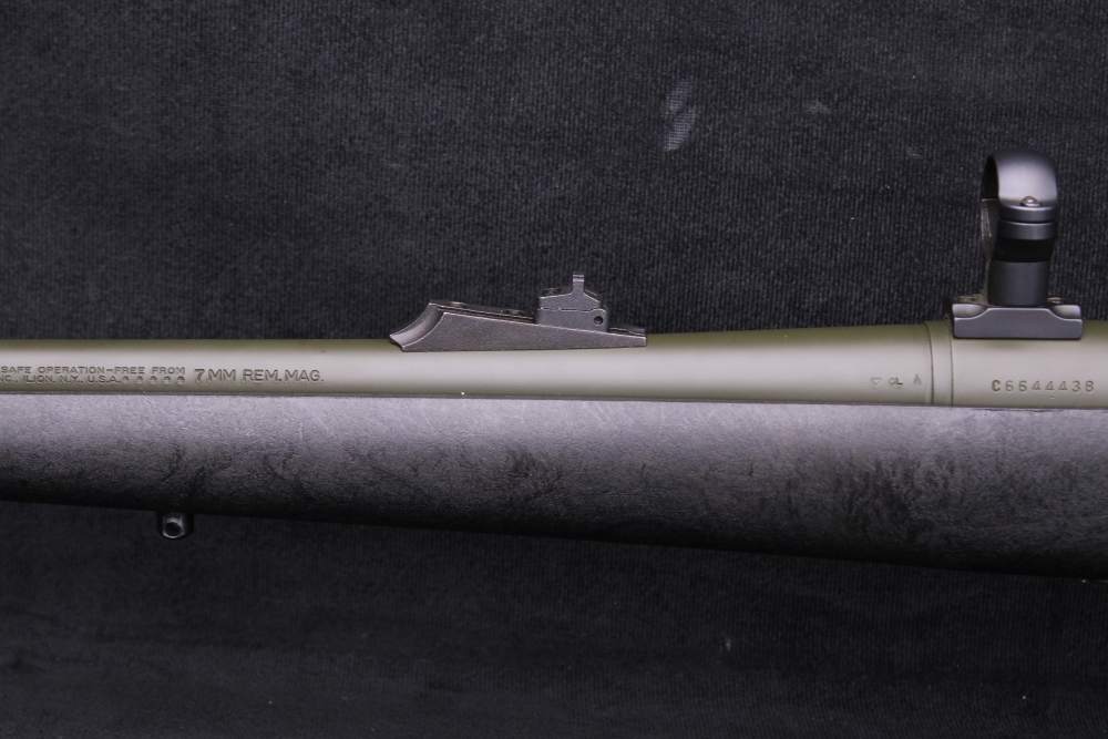 2008 Remington 700 7mm Rem Mag 24" BBL Express Sights Green Cerakote Finish-img-17