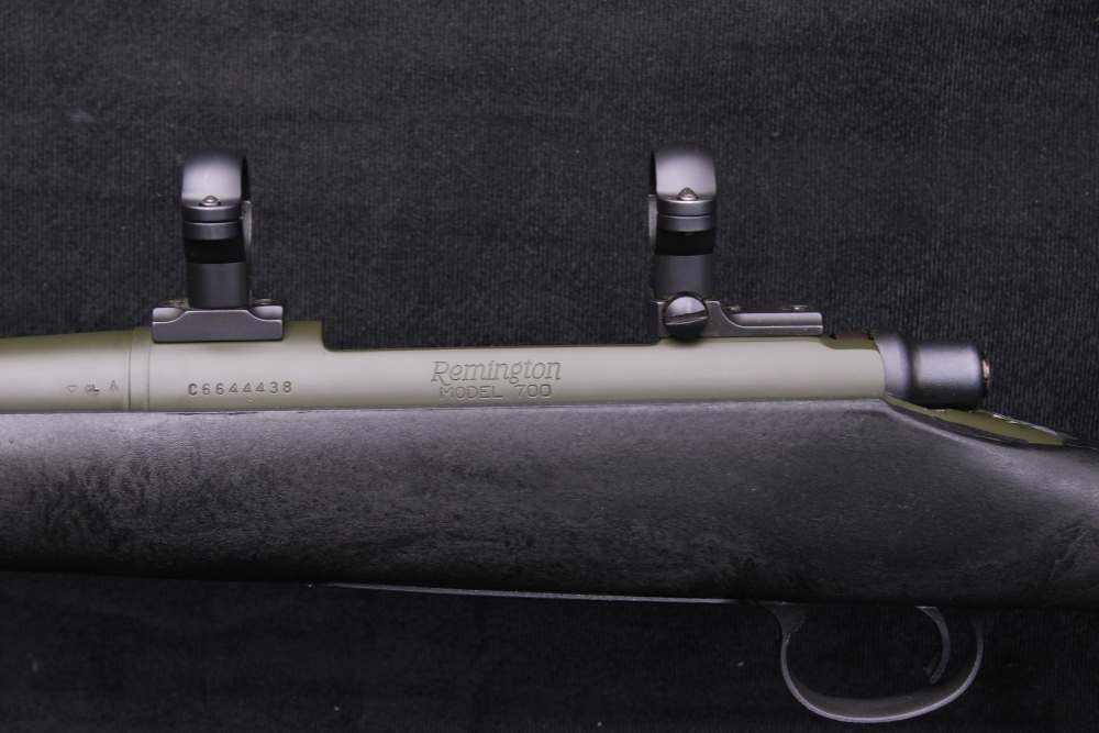 2008 Remington 700 7mm Rem Mag 24" BBL Express Sights Green Cerakote Finish-img-16
