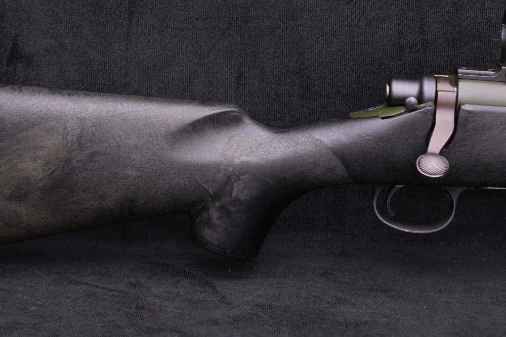 2008 Remington 700 7mm Rem Mag 24" BBL Express Sights Green Cerakote Finish-img-3