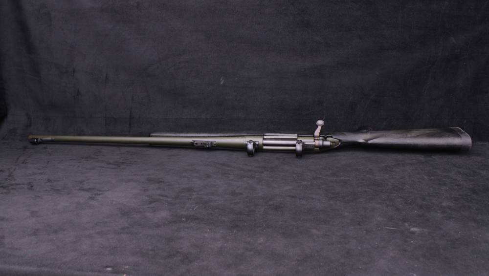 2008 Remington 700 7mm Rem Mag 24" BBL Express Sights Green Cerakote Finish-img-25