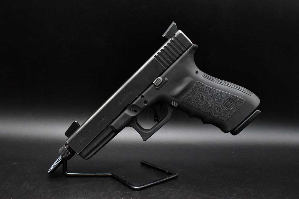 Glock 20 SF Gen 3 10mm Threaded Fluted Lone Wolf Barrel Suppressor Sights-img-1