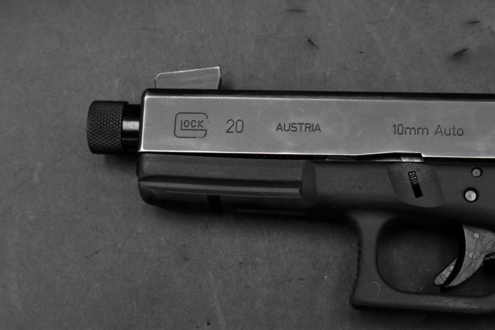 Glock 20 SF Gen 3 10mm Threaded Fluted Lone Wolf Barrel Suppressor Sights-img-28