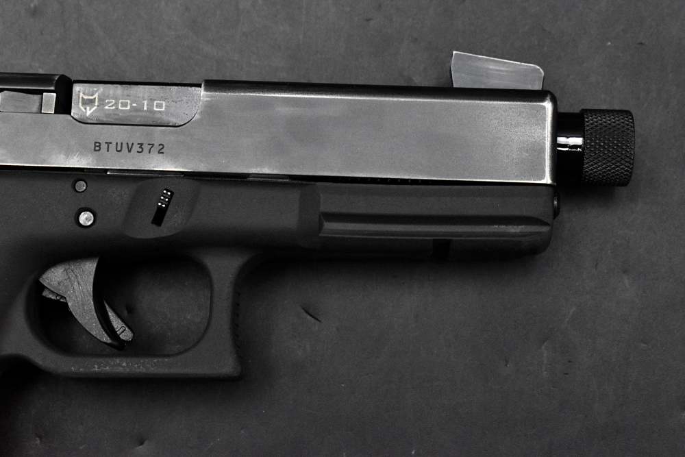 Glock 20 SF Gen 3 10mm Threaded Fluted Lone Wolf Barrel Suppressor Sights-img-25