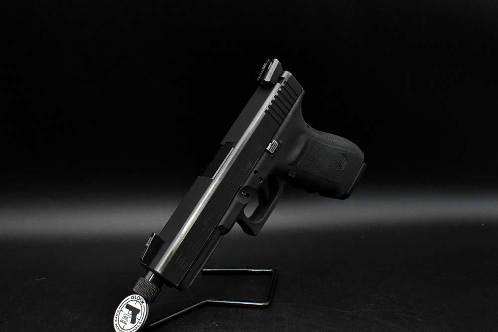 Glock 20 SF Gen 3 10mm Threaded Fluted Lone Wolf Barrel Suppressor Sights-img-8