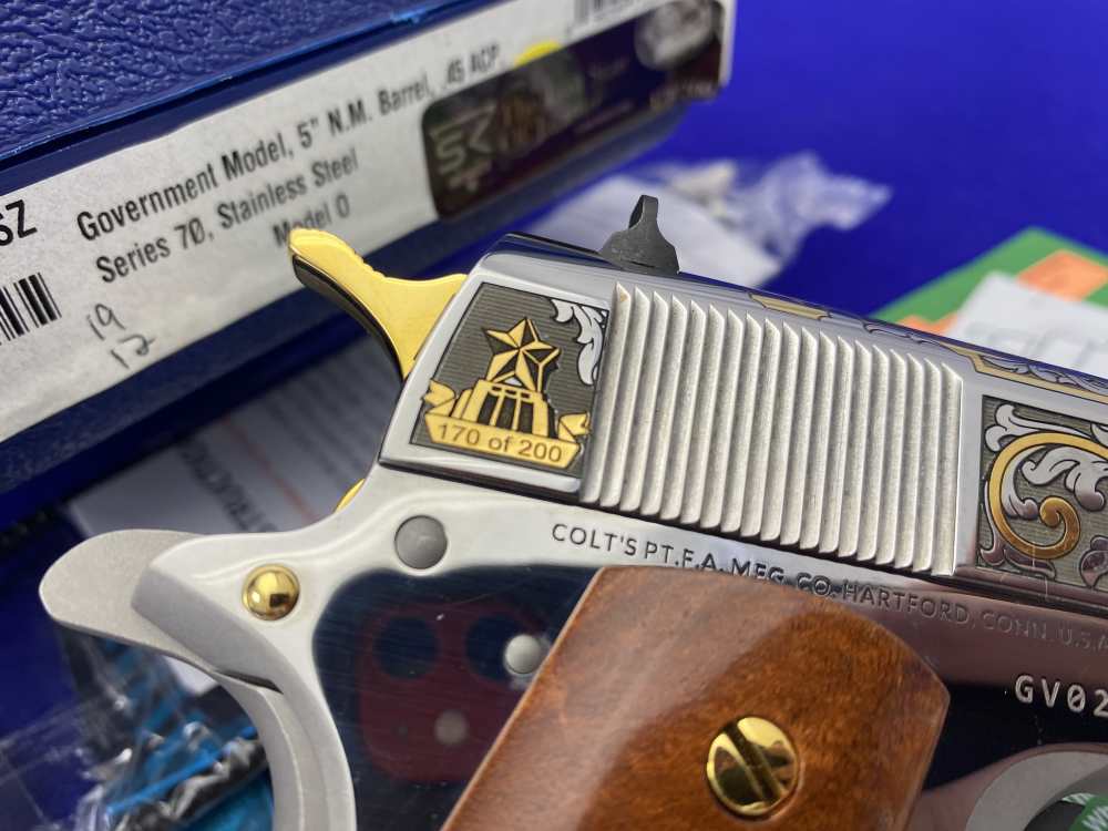 2021 Colt Government .45 ACP 5" *THE LOST STATE OF JACINTO SPECIAL EDITION*-img-17