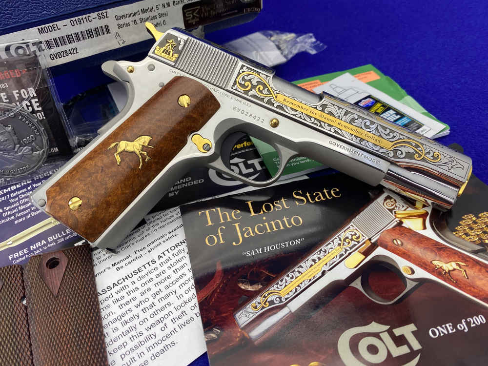2021 Colt Government .45 ACP 5" *THE LOST STATE OF JACINTO SPECIAL EDITION*-img-12