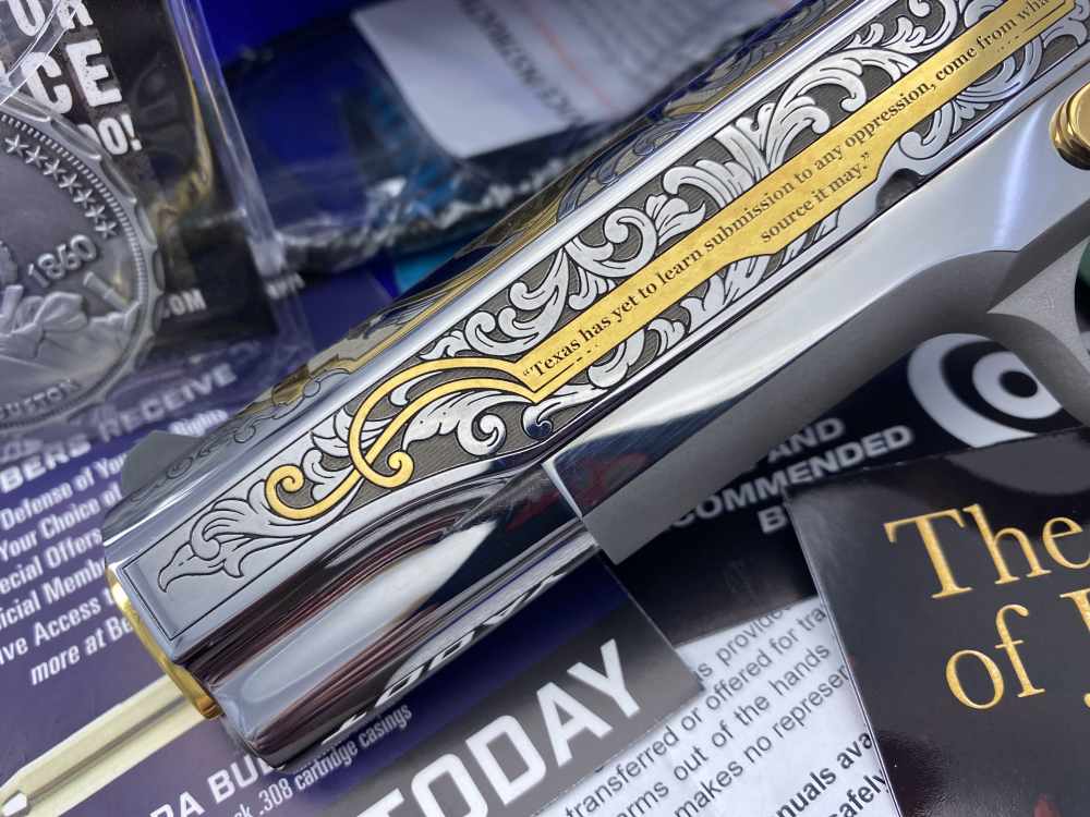 2021 Colt Government .45 ACP 5" *THE LOST STATE OF JACINTO SPECIAL EDITION*-img-9