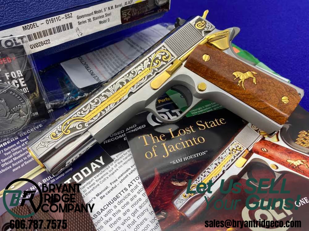 2021 Colt Government .45 ACP 5" *THE LOST STATE OF JACINTO SPECIAL EDITION*-img-0