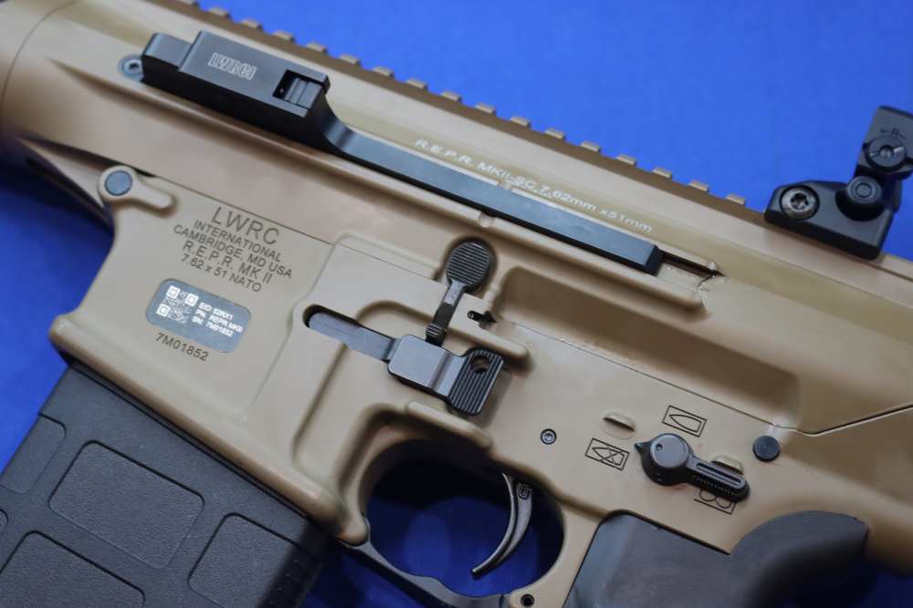 LWRC REPR MKII AR10 Rifle 308WIN 7.62 Side Charging NRCH 16" FDE Tan NEW-img-16