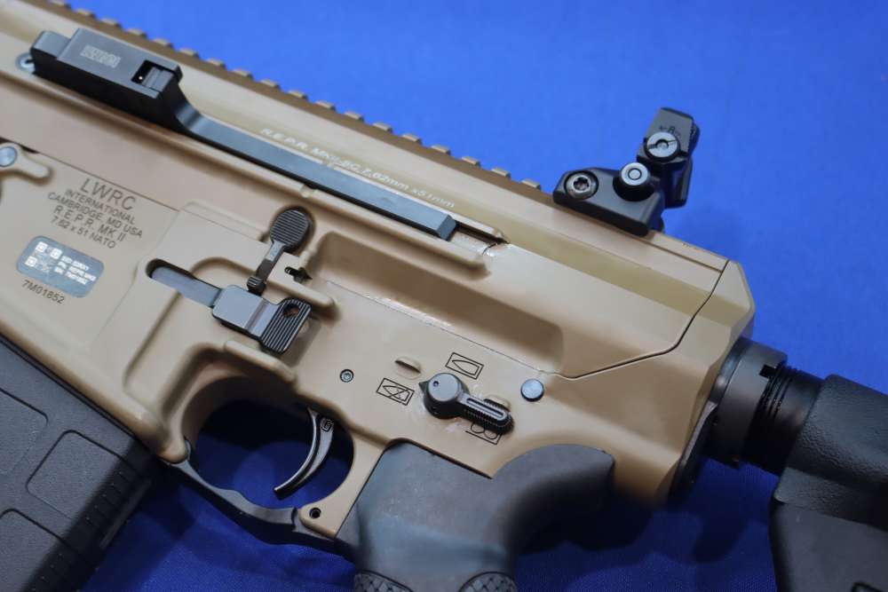 LWRC REPR MKII AR10 Rifle 308WIN 7.62 Side Charging NRCH 16" FDE Tan NEW-img-13