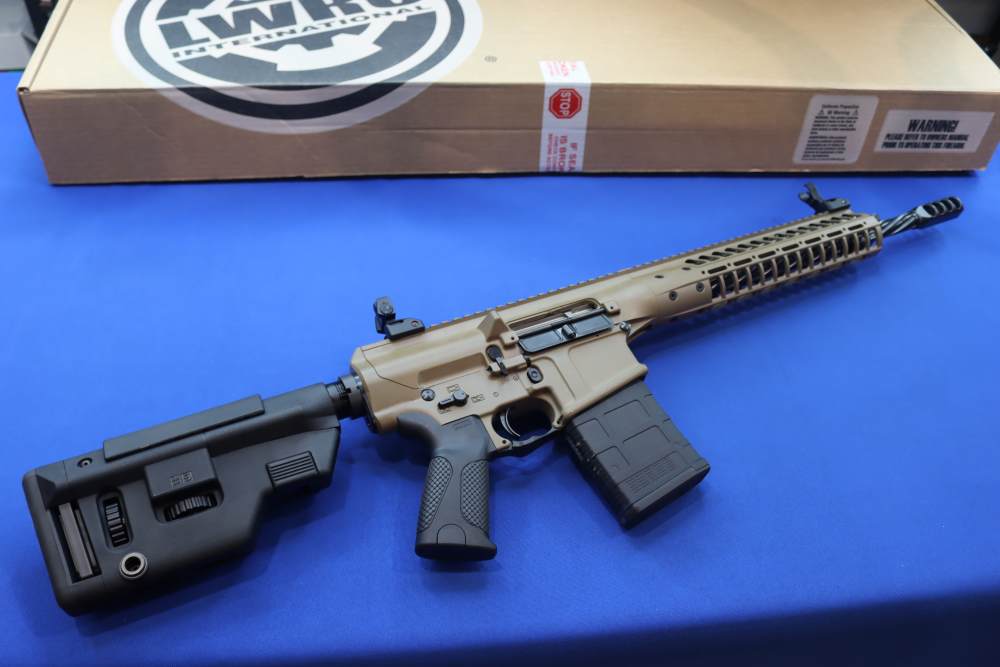 LWRC REPR MKII AR10 Rifle 308WIN 7.62 Side Charging NRCH 16" FDE Tan NEW-img-0