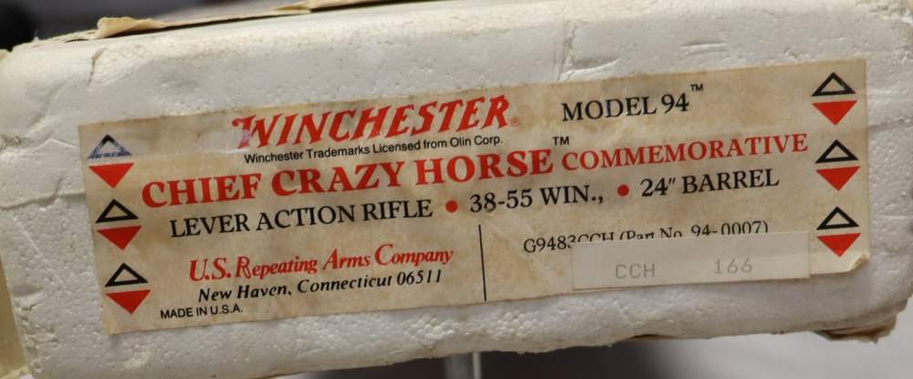 Winchester Model 94 Chief Crazy Horse Commemorative .38-55  WIth Extra's-img-29