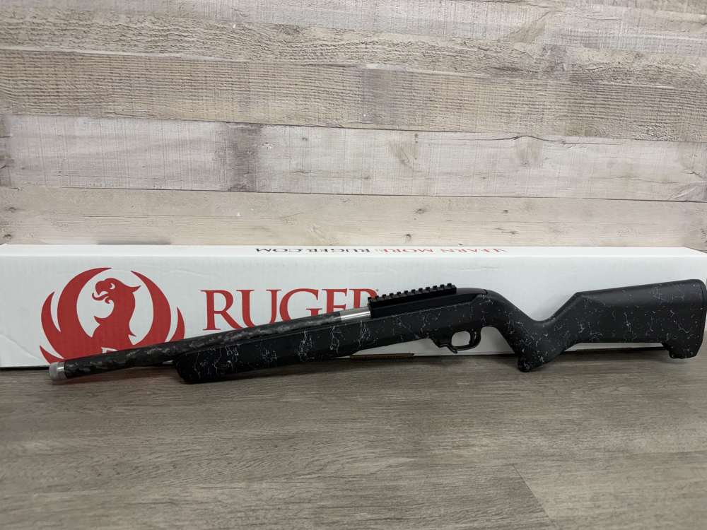 RUGER 10/22 22LR CARBON FIBER 16" THREADED BARREL MAGPUL STOCK 32014 NEW-img-2