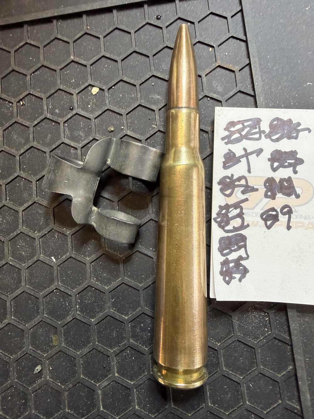 (89) Qty 1 round 50BMG 50 BMG FA Head Stamp live display 1942-img-0