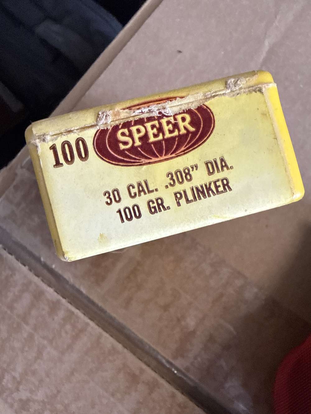 SPEER ANTIQUE VINTAGE BULLETS 30 CAL 100 GR “PLINKER” #16-img-0