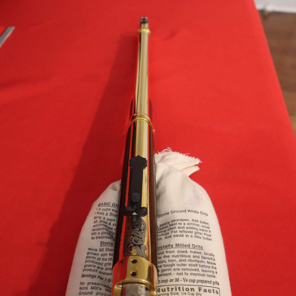 WINCHESTER 94AE Lincoln County West Virginia  24K Gold Plated 8 of 10 Made-img-23