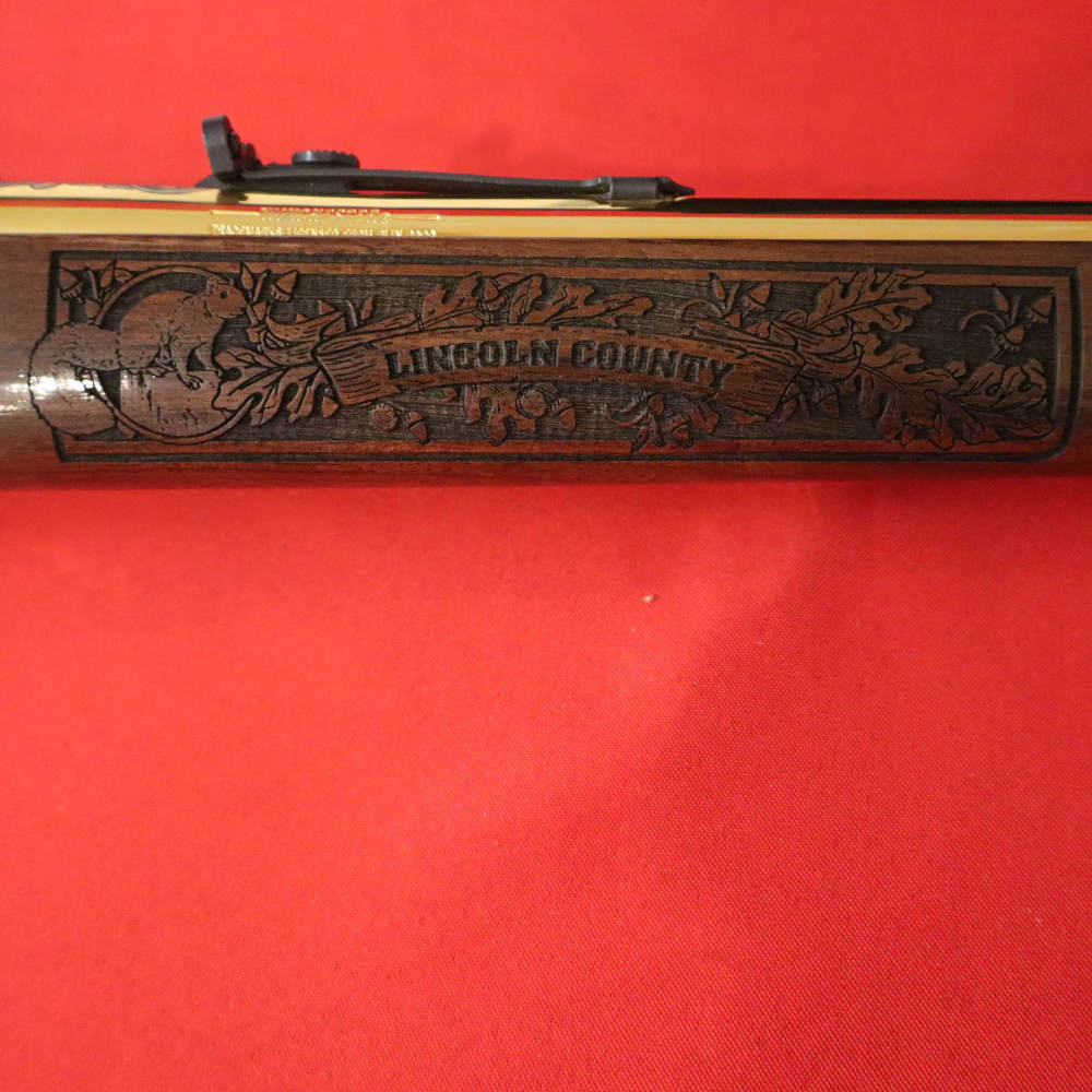WINCHESTER 94AE Lincoln County West Virginia  24K Gold Plated 8 of 10 Made-img-13
