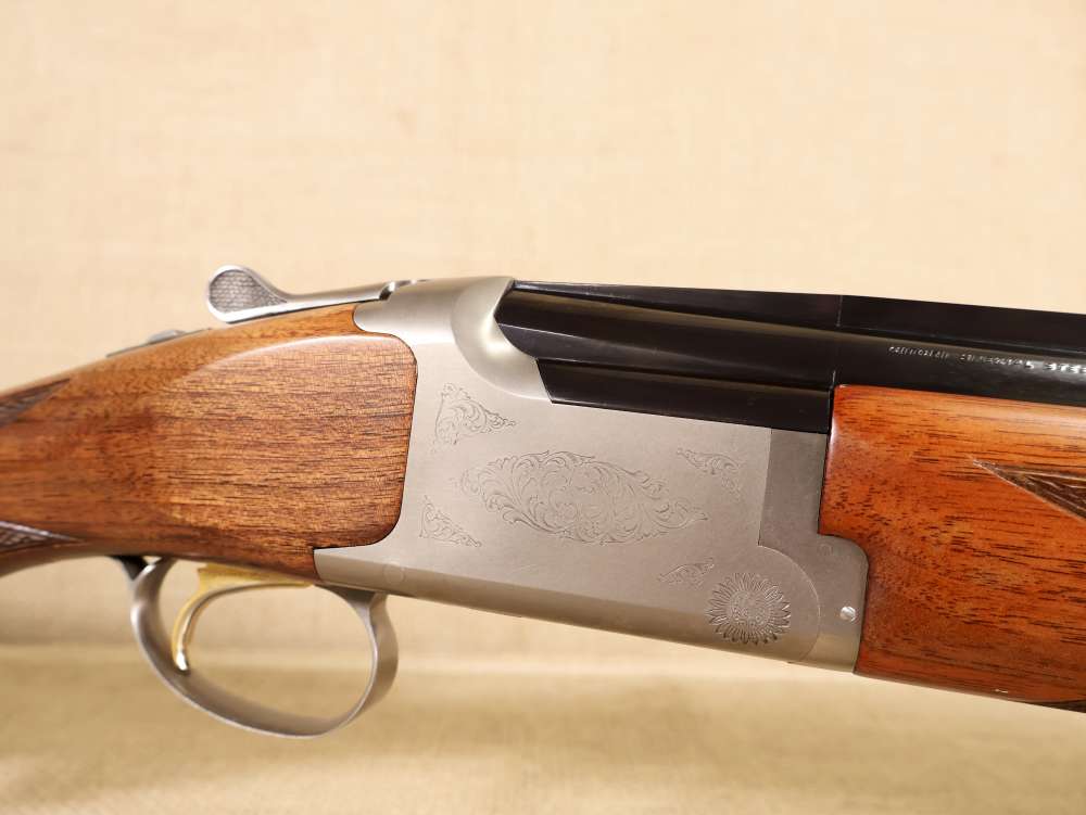 Browning White Lightning 12-Gauge 28" O/U 3" Vent Rib Shotgun Engraved-img-4