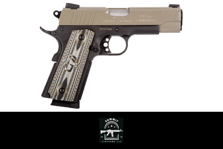 Taurus 1911 Commander .45 ACP Sand 4.2" Pistol-img-0