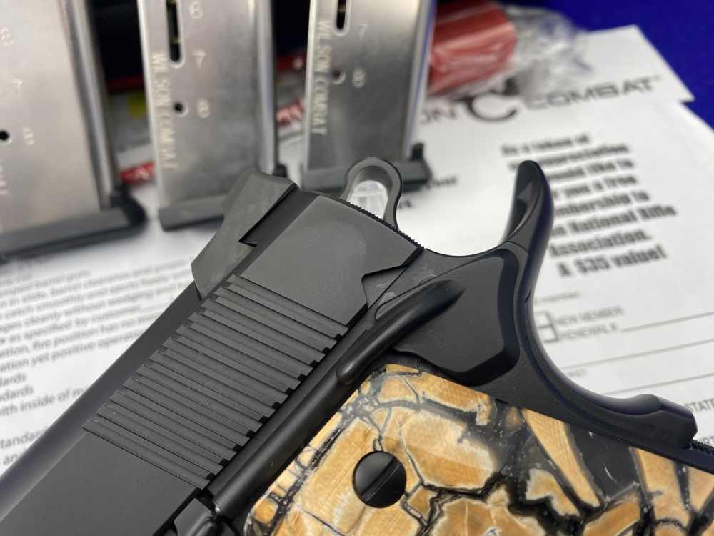 Wilson Combat Supergrade .45 ACP Blued 4" *BEAUTIFUL GENUINE MAMMOTH IVORY*-img-6