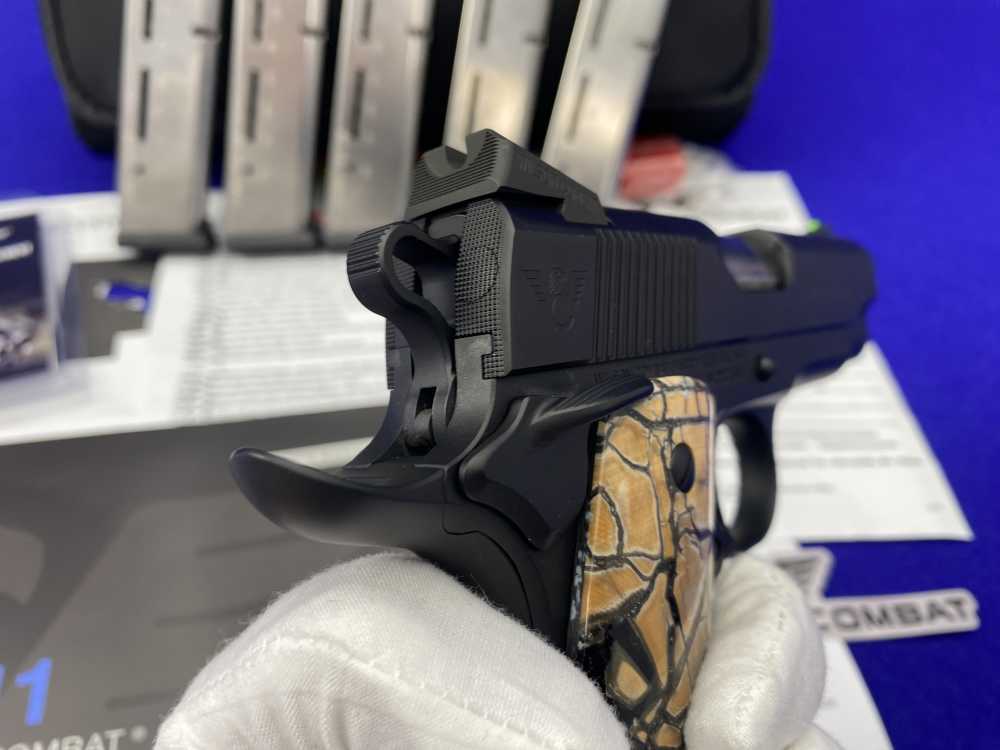Wilson Combat Supergrade .45 ACP Blued 4" *BEAUTIFUL GENUINE MAMMOTH IVORY*-img-22