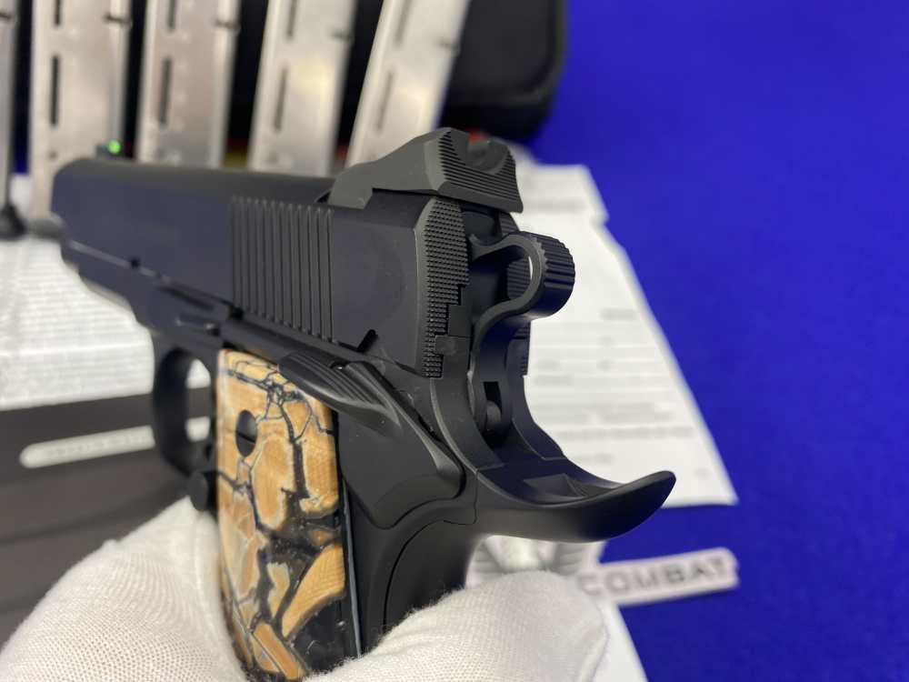 Wilson Combat Supergrade .45 ACP Blued 4" *BEAUTIFUL GENUINE MAMMOTH IVORY*-img-21