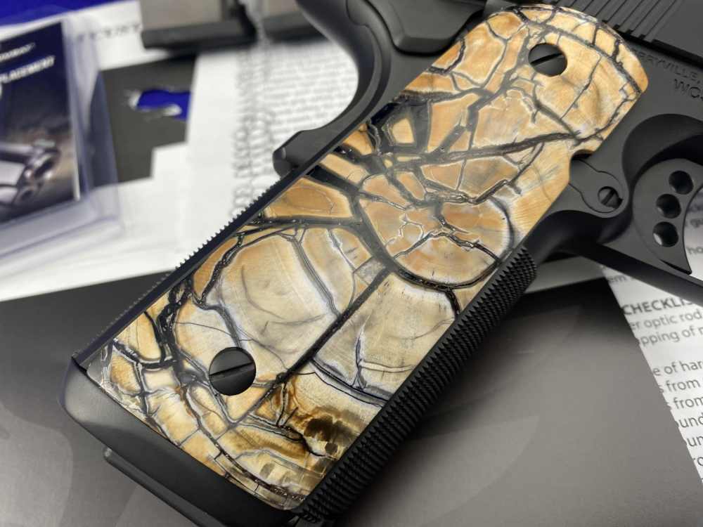 Wilson Combat Supergrade .45 ACP Blued 4" *BEAUTIFUL GENUINE MAMMOTH IVORY*-img-13