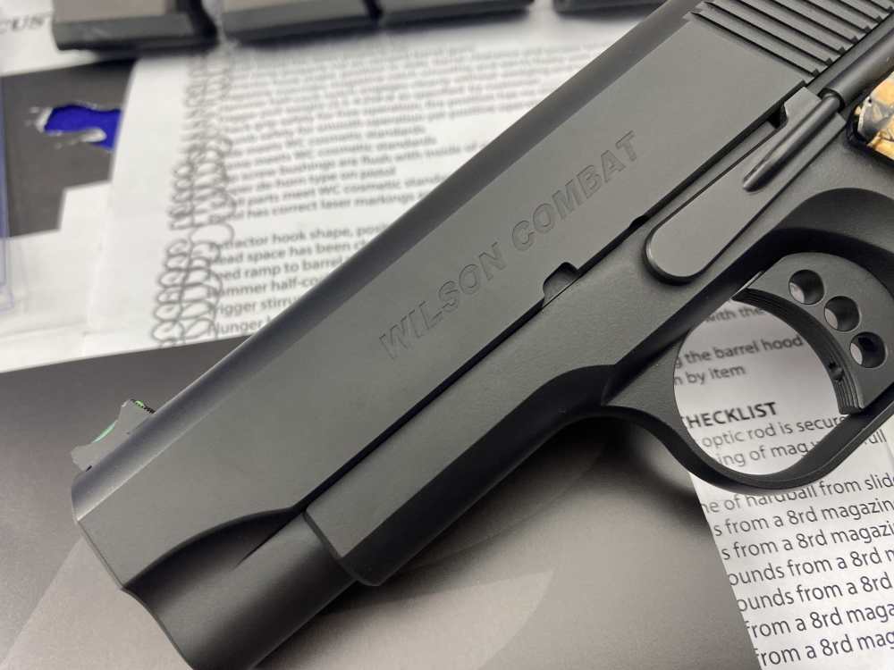Wilson Combat Supergrade .45 ACP Blued 4" *BEAUTIFUL GENUINE MAMMOTH IVORY*-img-8