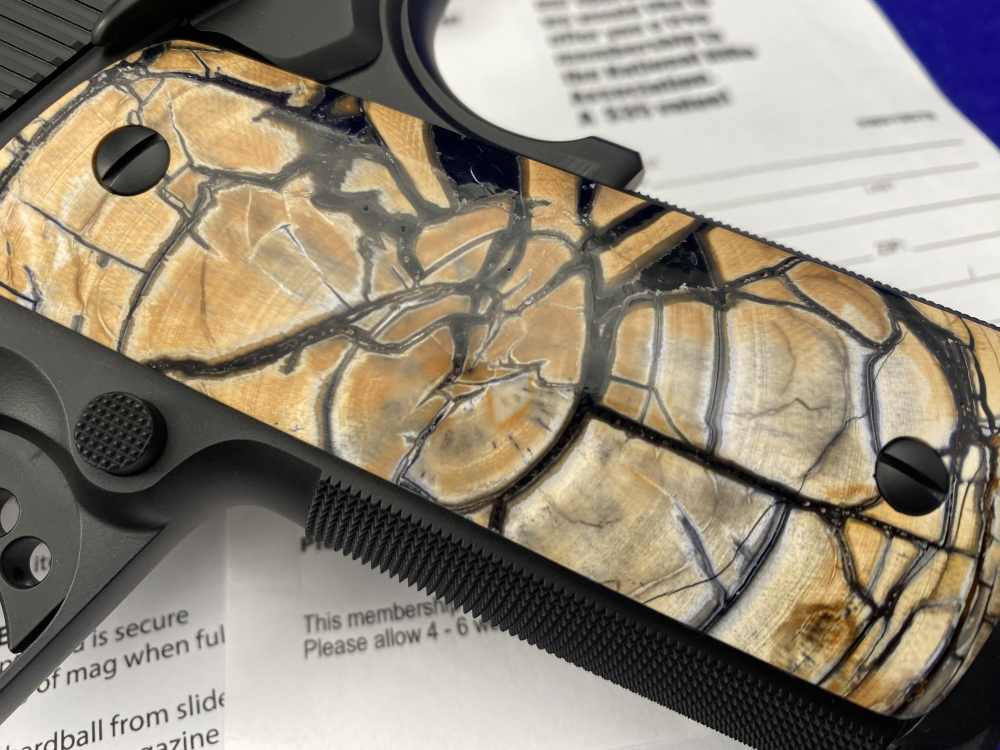 Wilson Combat Supergrade .45 ACP Blued 4" *BEAUTIFUL GENUINE MAMMOTH IVORY*-img-4