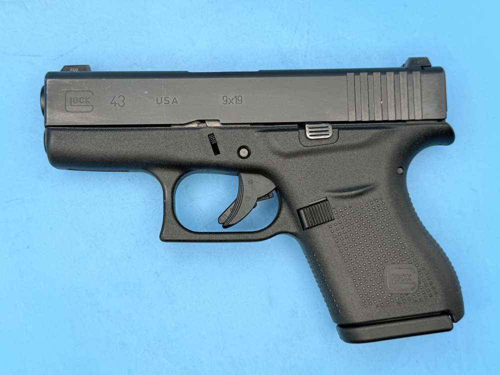 Glock 43 9mm Slimline Subcompact G43 Police Trade In GNS-img-3