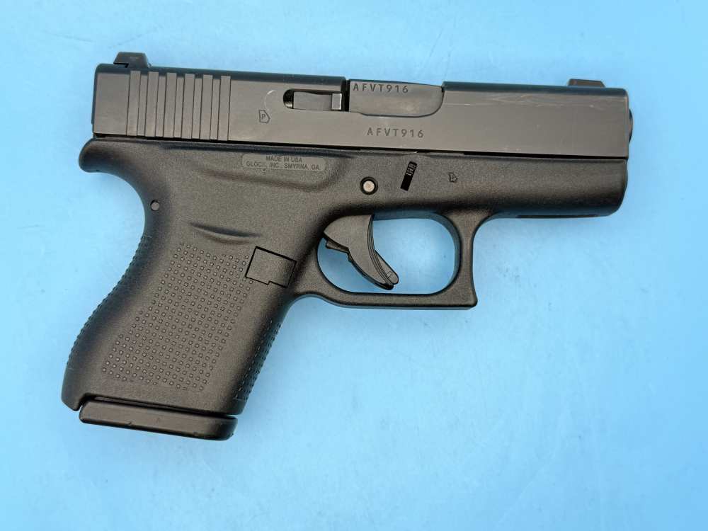Glock 43 9mm Slimline Subcompact G43 Police Trade In GNS-img-4