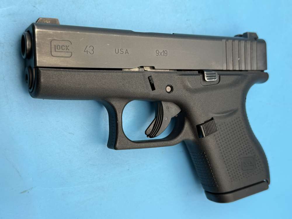 Glock 43 9mm Slimline Subcompact G43 Police Trade In GNS-img-5