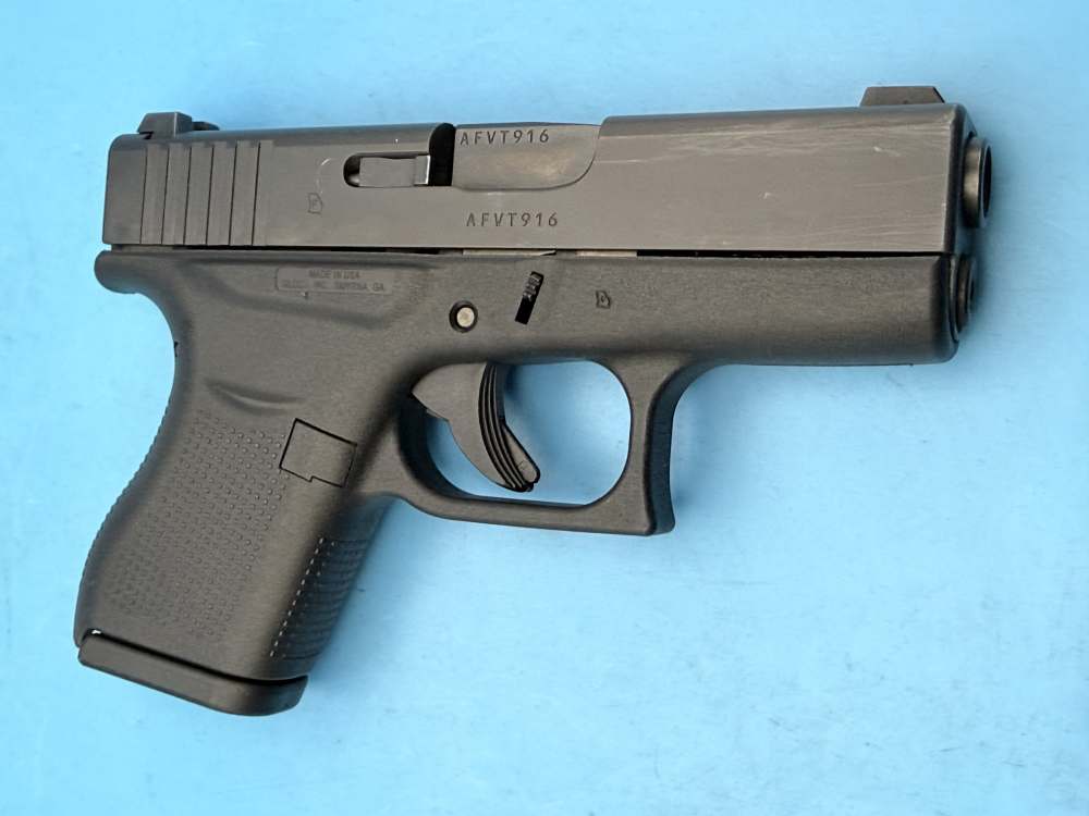 Glock 43 9mm Slimline Subcompact G43 Police Trade In GNS-img-6