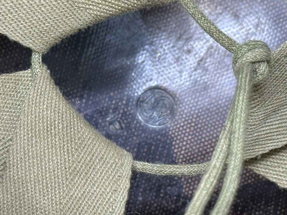 WW2 M1 Captain US Airborne Jump Helmet MEDIC F/S S/B WWII Paratrooper-img-20