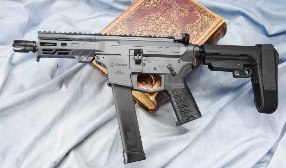  CMMG MkG .45 ACP Banshee 5 inch barrel Radial Delayed Blowback Glock Mag-img-9