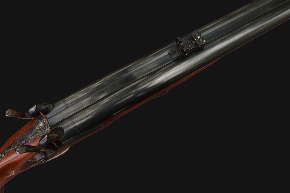 Italian Percussion Double Rifle .50 Caliber-img-7