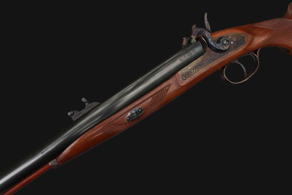 Italian Percussion Double Rifle .50 Caliber-img-12