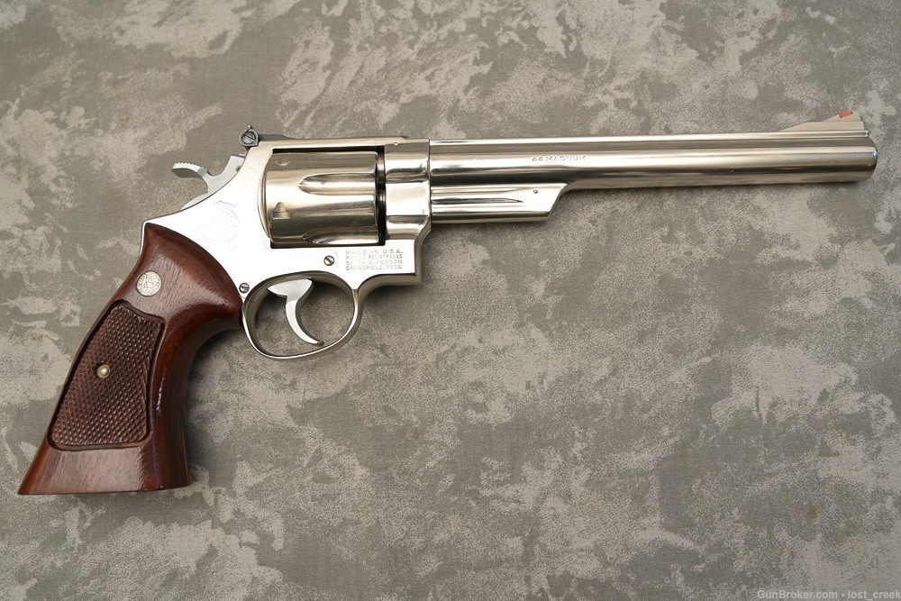 S&W 29-2 8-3/8" .44 MAG NICKEL 99% FULL TARGET-img-14